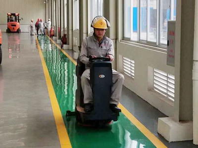 環(huán)氧地坪臟了怎么辦？用美高洗地機(jī)來輕松清洗干凈